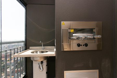 Varanda gourmet de apartamento para alugar com 2 quartos, 73m² em Vila Esperança, São Paulo