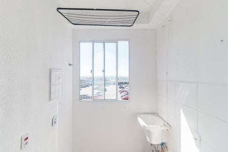 Área de Serviço de apartamento para alugar com 2 quartos, 49m² em Vila Monteiro, Poá