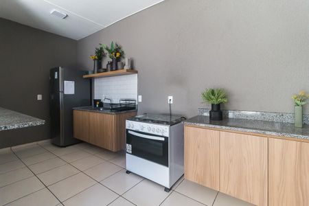 Área comum - Salão de festas de apartamento para alugar com 2 quartos, 49m² em Vila Monteiro, Poá