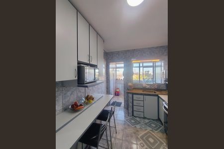 Cozinha de apartamento à venda com 3 quartos, 71m² em Vila Euro, São Bernardo do Campo