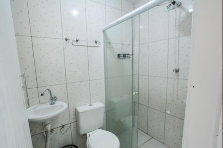 Banheiro de casa para alugar com 1 quarto, 60m² em Jardim do Estádio, Santo André