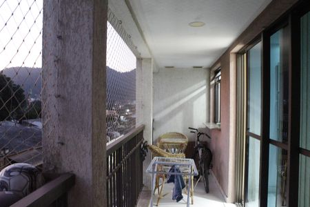 Varanda da Sala de apartamento à venda com 3 quartos, 90m² em Taquara, Rio de Janeiro