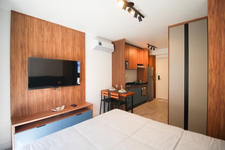 Studio para alugar com 25m², 1 quarto e sem vagaSuíte 