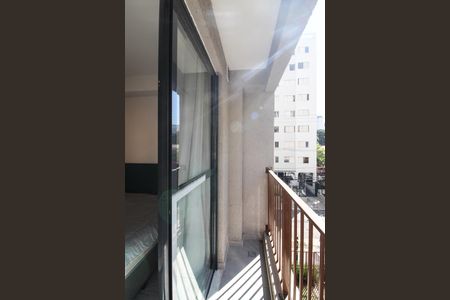Studio para alugar com 25m², 1 quarto e sem vagaVaranda
