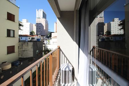Studio para alugar com 25m², 1 quarto e sem vagaVaranda