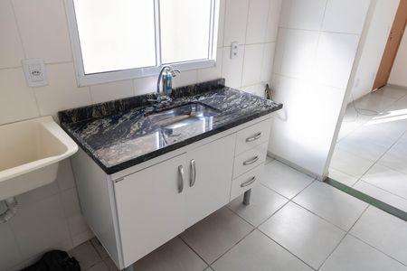 Cozinha e Área de Serviço de apartamento para alugar com 2 quartos, 42m² em Paciência, Rio de Janeiro