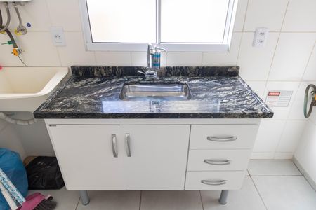 Cozinha e Área de Serviço de apartamento para alugar com 2 quartos, 42m² em Paciência, Rio de Janeiro