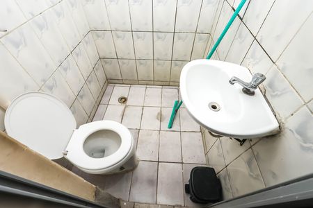 Banheiro de kitnet/studio para alugar com 1 quarto, 15m² em Vila Mariana, São Paulo