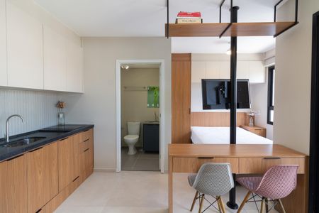 Studio - Kitnet de kitnet/studio para alugar com 1 quarto, 26m² em Vila Sonia, São Paulo
