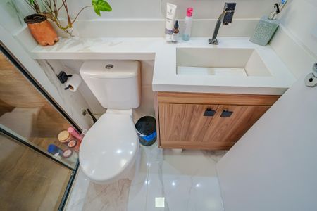 Banheiro de apartamento à venda com 2 quartos, 41m² em Jardim Alvorada (zona Oeste), São Paulo