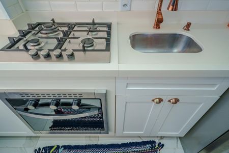 Cozinha de apartamento à venda com 2 quartos, 41m² em Jardim Alvorada (zona Oeste), São Paulo