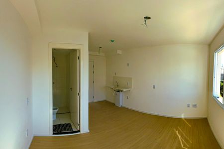 Sala/Cozinha de kitnet/studio para alugar com 1 quarto, 18m² em Vila Andrade, São Paulo
