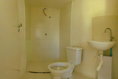 Banheiro de kitnet/studio para alugar com 1 quarto, 18m² em Vila Andrade, São Paulo