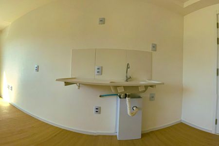 Sala/Cozinha de kitnet/studio para alugar com 1 quarto, 18m² em Vila Andrade, São Paulo