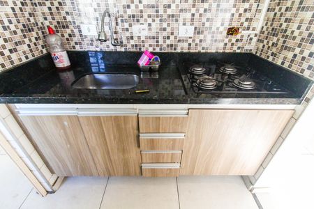 Cozinha de apartamento para alugar com 2 quartos, 53m² em Jardim Robru, São Paulo