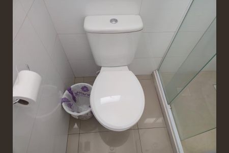 Banheiro da Suíte de apartamento à venda com 3 quartos, 77m² em Picanço, Guarulhos
