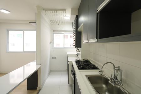 Cozinha de apartamento à venda com 2 quartos, 43m² em Campanário, Diadema