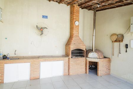 Área comum - Churrasqueira de casa de condomínio para alugar com 2 quartos, 70m² em Campo Grande, Rio de Janeiro