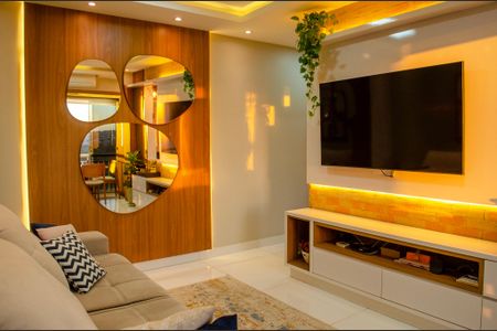 Sala de apartamento à venda com 2 quartos, 64m² em Setor Goiânia 2, Goiânia