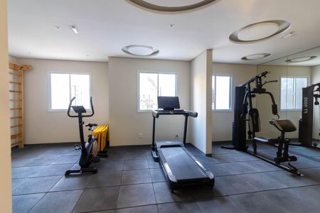 Área comum - Academia de apartamento para alugar com 2 quartos, 34m² em Casa Verde Alta, São Paulo