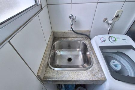 Detalhe da Área de Serviço de apartamento para alugar com 2 quartos, 45m² em Vila Carminha, Campinas
