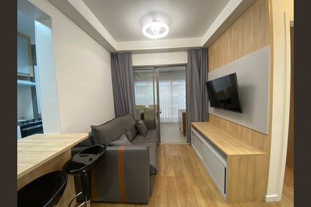 Sala de apartamento para alugar com 1 quarto, 45m² em Vila Sonia, São Paulo