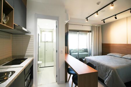 Studio para alugar com 30m², 1 quarto e sem vaga Studio para alugar com 30m², 1 quarto e sem vagaCozinha