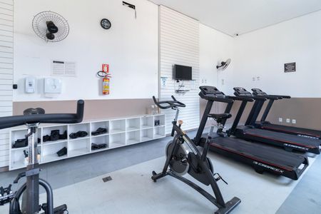 Apartamento à venda com 51m², 2 quartos e 1 vaga Apartamento à venda com 51m², 2 quartos e 1 vagaÁrea comum - Academia