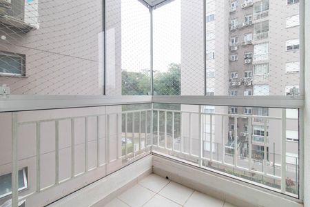 Varanda da Sala de apartamento à venda com 2 quartos, 51m² em Teresópolis, Porto Alegre