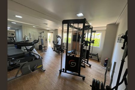 Área comum - Academia de apartamento para alugar com 1 quarto, 36m² em Jardim Ampliacao, São Paulo