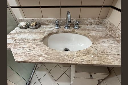 Banheiro de apartamento à venda com 1 quarto, 30m² em Vila Monte Alegre, São Paulo