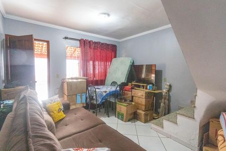 Sala  de casa de condomínio para alugar com 2 quartos, 80m² em Centro, Diadema