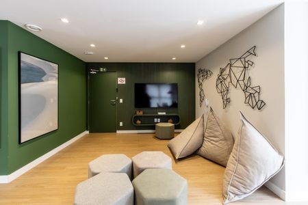 Apartamento para alugar com 38m², 1 quarto e sem vaga Apartamento para alugar com 38m², 1 quarto e sem vagaÁrea de Convivência