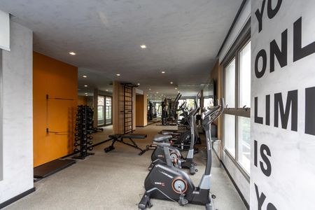 Apartamento para alugar com 38m², 1 quarto e sem vaga Apartamento para alugar com 38m², 1 quarto e sem vagaAcademia