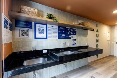 Apartamento para alugar com 38m², 1 quarto e sem vaga Apartamento para alugar com 38m², 1 quarto e sem vagaLavanderia