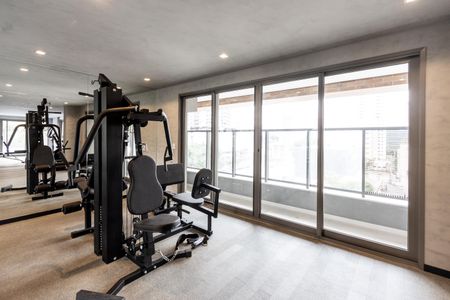 Apartamento para alugar com 38m², 1 quarto e sem vaga Apartamento para alugar com 38m², 1 quarto e sem vagaAcademia