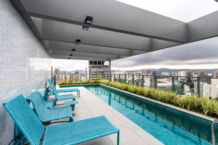 Apartamento para alugar com 38m², 1 quarto e sem vaga Apartamento para alugar com 38m², 1 quarto e sem vagaRooftop - Piscina