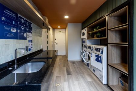 Apartamento para alugar com 38m², 1 quarto e sem vaga Apartamento para alugar com 38m², 1 quarto e sem vagaLavanderia
