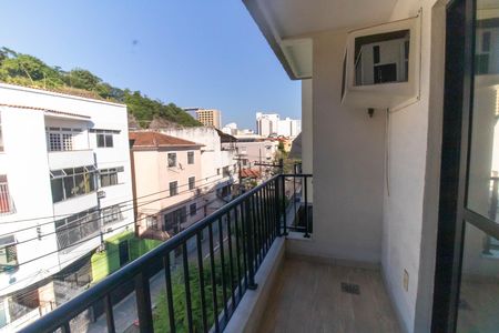 Varanda da Sala de apartamento para alugar com 2 quartos, 60m² em Centro, Niterói