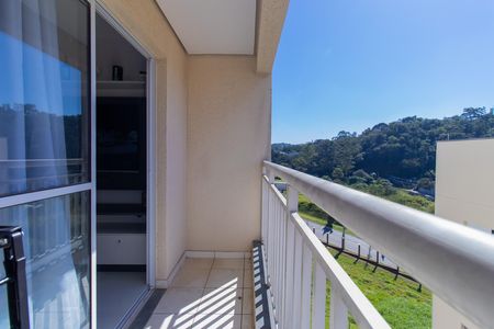 Varanda da Sala de apartamento para alugar com 2 quartos, 55m² em Jardim Rio das Pedras, Cotia