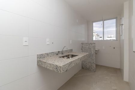 Cozinha de apartamento para alugar com 2 quartos, 46m² em Minaslandia, Belo Horizonte