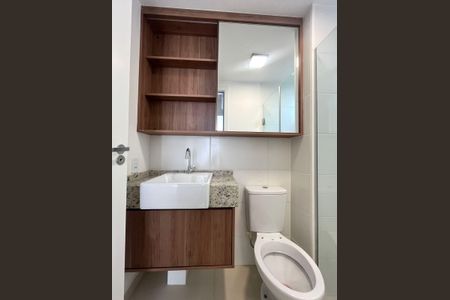 Banheiro da Suíte de apartamento para alugar com 3 quartos, 73m² em Loteamento Residencial Vila Bella Dom Pedro, Campinas