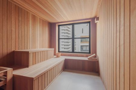 Studio para alugar com 25m², 1 quarto e sem vaga Studio para alugar com 25m², 1 quarto e sem vagaSaúna