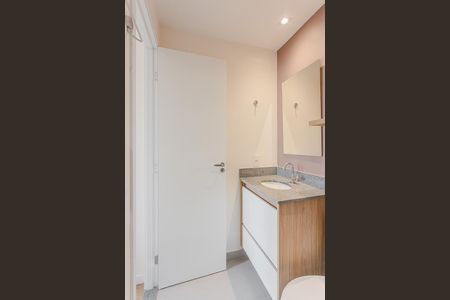 Studio para alugar com 25m², 1 quarto e sem vaga Studio para alugar com 25m², 1 quarto e sem vagaBanheiro