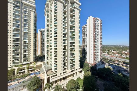 Vista  de apartamento para alugar com 1 quarto, 49m² em Campo Belo, São Paulo