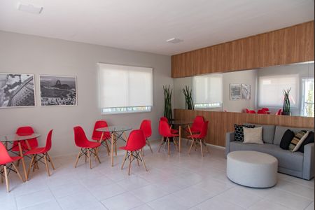 Apartamento para alugar com 36m², 1 quarto e sem vaga Apartamento para alugar com 36m², 1 quarto e sem vagaÁrea comum - Salão de festas
