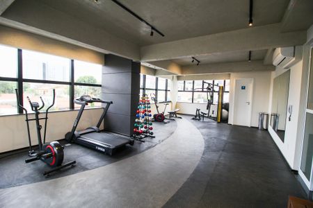 Área comum de kitnet/studio para alugar com 1 quarto, 61m² em Jardim Faculdade, Sorocaba