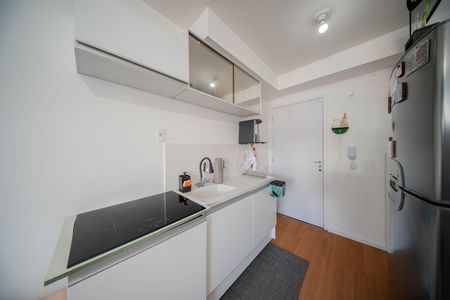 Cozinha de kitnet/studio à venda com 1 quarto, 24m² em Bela Vista, São Paulo