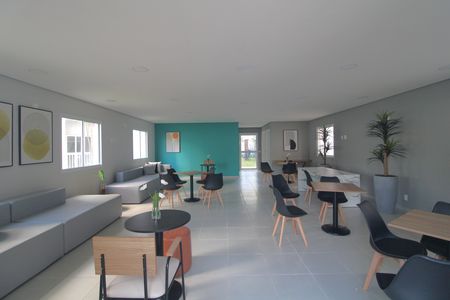 Apartamento para alugar com 37m², 1 quarto e sem vagaSalão para festas