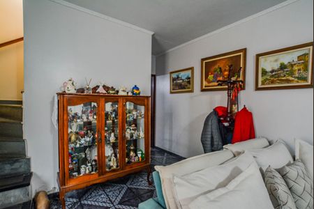 Sala de casa à venda com 3 quartos, 253m² em Vila Scarpelli, Santo André